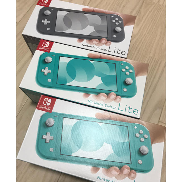 Nintendo Switch - 【新品未開封】ニンテンドースイッチライト 3台 ...