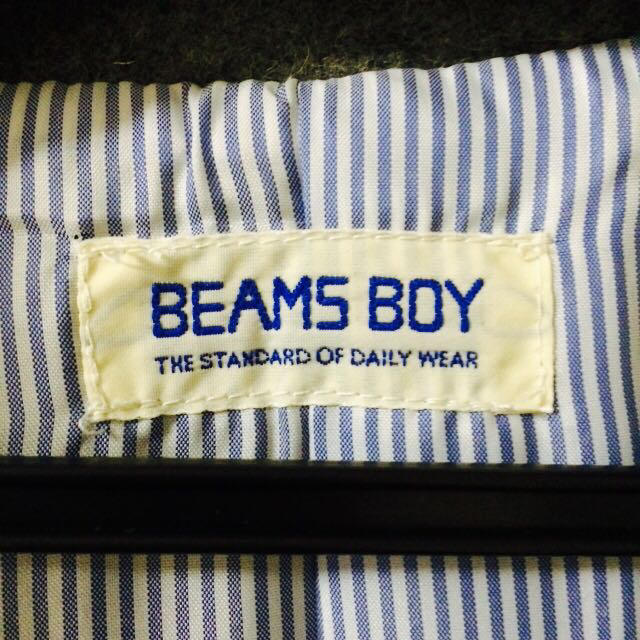 BEAMS BOY(ビームスボーイ)のBEAMSBOY グレーPコート レディースのジャケット/アウター(ピーコート)の商品写真