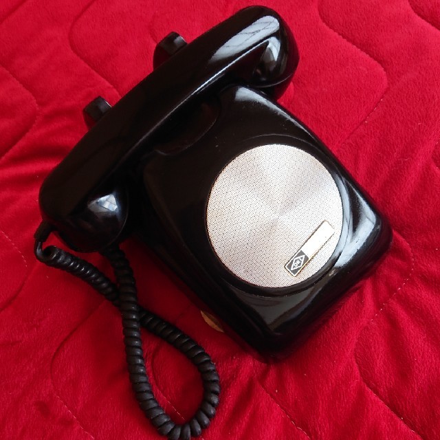 コレクションレトロ 内線用 黒電話  極希少品  レア