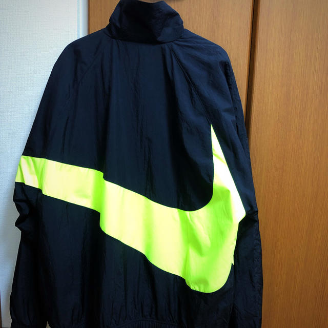 nike ウーブンジャケット xl ネオン