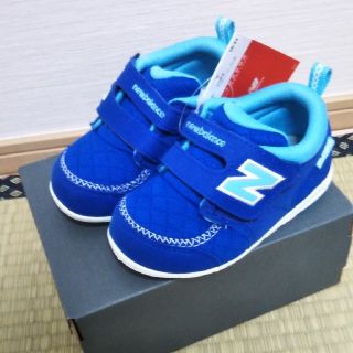 ニューバランス(New Balance)の新品　ニューバランス　14cm　ブルー(スニーカー)