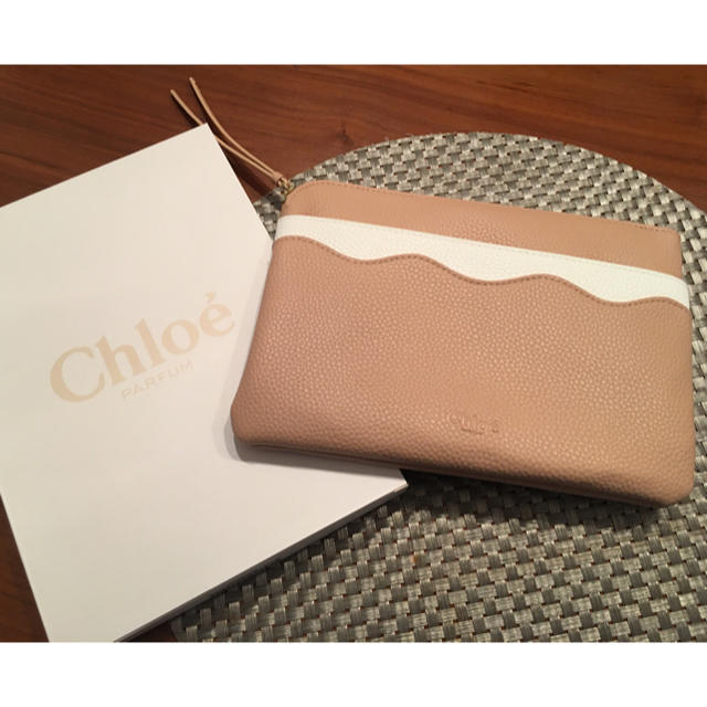 Chloe(クロエ)のクロエのノベルティポーチ レディースのファッション小物(ポーチ)の商品写真