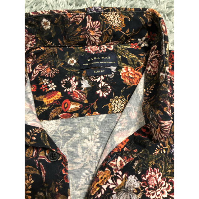 ZARA(ザラ)の花柄　シャツ　ZARA メンズのトップス(シャツ)の商品写真