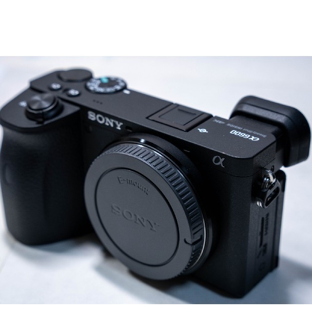 SONY(ソニー)のSONY α6600 ILCE-6600 ボディ ブラック スマホ/家電/カメラのカメラ(ミラーレス一眼)の商品写真