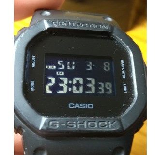 ジーショック(G-SHOCK)のとんちゃんさん専用　DW-5600BB ソリッドブラック(腕時計(デジタル))