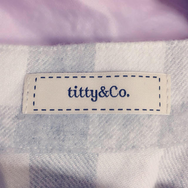 titty&co(ティティアンドコー)のtitty&fcoウールスカート♡ レディースのスカート(ひざ丈スカート)の商品写真