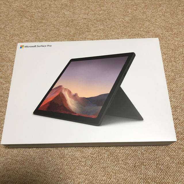 【新品未使用】surface pro7 PUV-00014 ブラック