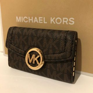 マイケルコース(Michael Kors)の新品付属品全て有り★定価19,000円★マイケルコース モノグラム キーケース(キーケース)