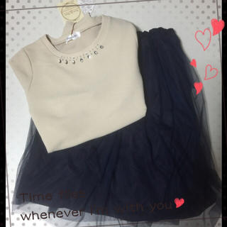 ルーデルー(Rew de Rew)の新品タグ付き♡ワンピース(ひざ丈ワンピース)