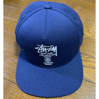 ステューシー(STUSSY)のSTUSSY ストレートキャップ(キャップ)