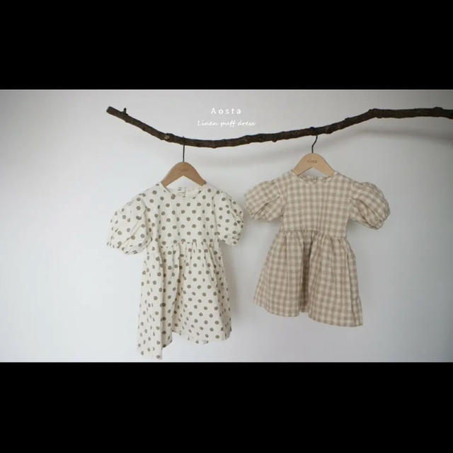 Caramel baby&child (キャラメルベビー&チャイルド)のaosta 韓国子供服　ワンピース　80 キッズ/ベビー/マタニティのベビー服(~85cm)(ワンピース)の商品写真