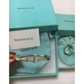 ティファニー(Tiffany & Co.)のティファニー  フック&アイ　シルバーバングル　リング(ブレスレット/バングル)