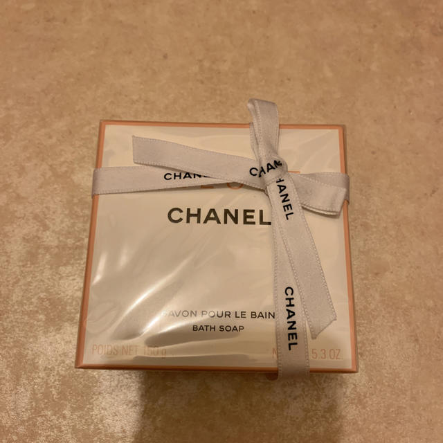 CHANEL(シャネル)の石鹸　コットン コスメ/美容のボディケア(ボディソープ/石鹸)の商品写真