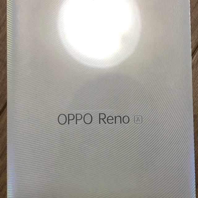 新品未開封　OPPO Reno A  Blue 64G SIMフリー