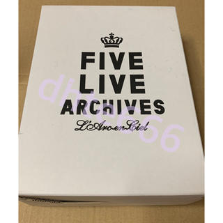 ラルクアンシエル(L'Arc～en～Ciel)のFIVE　LIVE　ARCHIVES【完全生産限定盤】 DVD ラルク  未視聴(ミュージック)