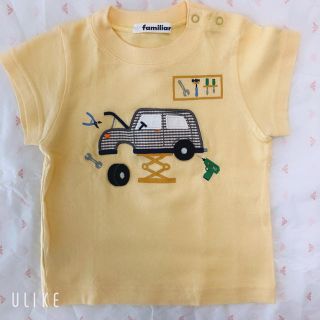 ファミリア(familiar)のfamiliar 半袖Tシャツ　80(Ｔシャツ)