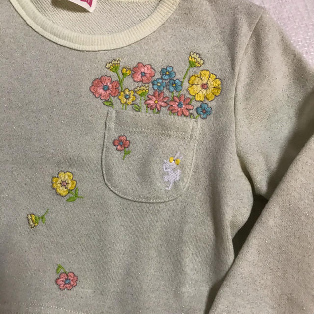 KP(ニットプランナー)のニットプランナー KP シフォン ワンピース 110 キッズ/ベビー/マタニティのキッズ服女の子用(90cm~)(ワンピース)の商品写真