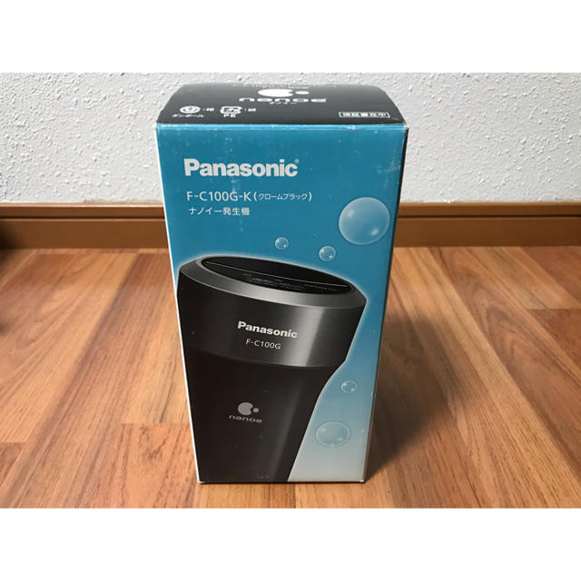 Panasonic(パナソニック)の【中古】【状態良品】車載用Panasonicナノイー空気清浄機（FC-100G） 自動車/バイクの自動車(車内アクセサリ)の商品写真