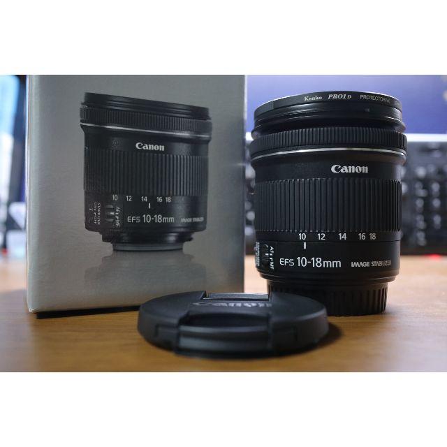 Canon(キヤノン)の【美品】EF-S 10-18mm IS STM スマホ/家電/カメラのカメラ(レンズ(ズーム))の商品写真