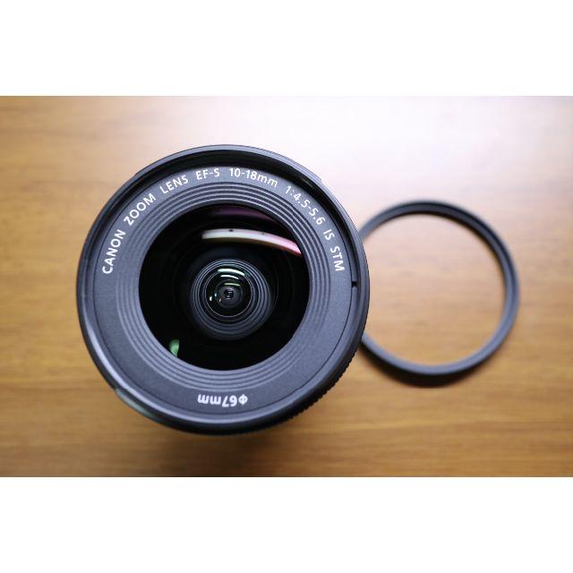 Canon(キヤノン)の【美品】EF-S 10-18mm IS STM スマホ/家電/カメラのカメラ(レンズ(ズーム))の商品写真