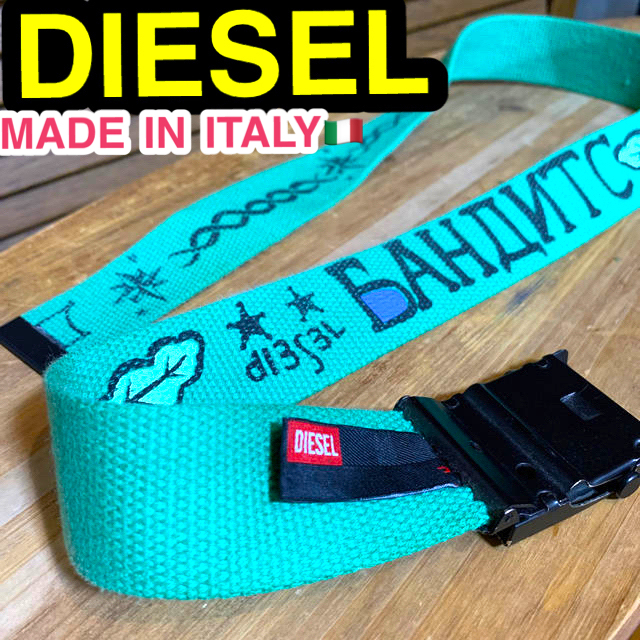 レア DIESEL ベルト イタリア製 正規品