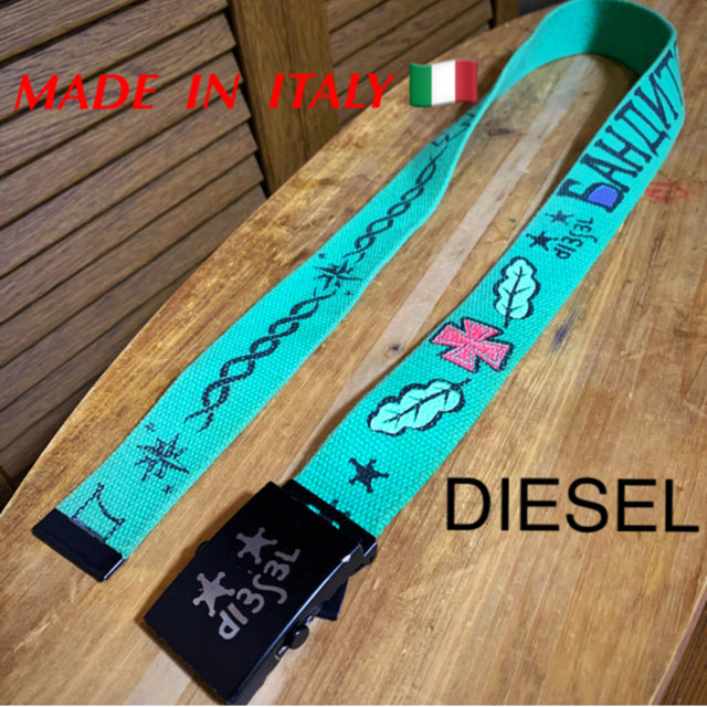 DIESEL(ディーゼル)のイタリア製🇮🇹DIESEL ガチャベルト　　　☆激レア！超希少品 メンズのファッション小物(ベルト)の商品写真