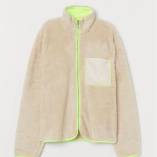 エイチアンドエム(H&M)の新品 H&M ボア ジャケット ファー ブルゾン パーカー(ブルゾン)