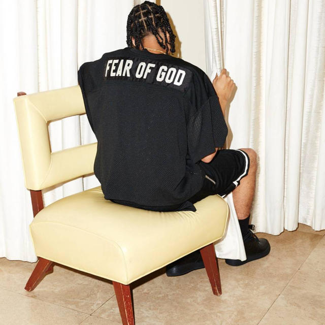 FEAR OF GOD 5TH MESH FOOTBALL JERSEYメンズ