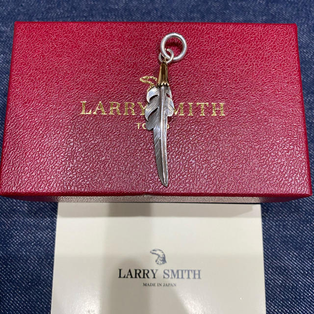 LARRYSMITH ラリースミス　18K イーグルヘッドカゼキリフェザーs