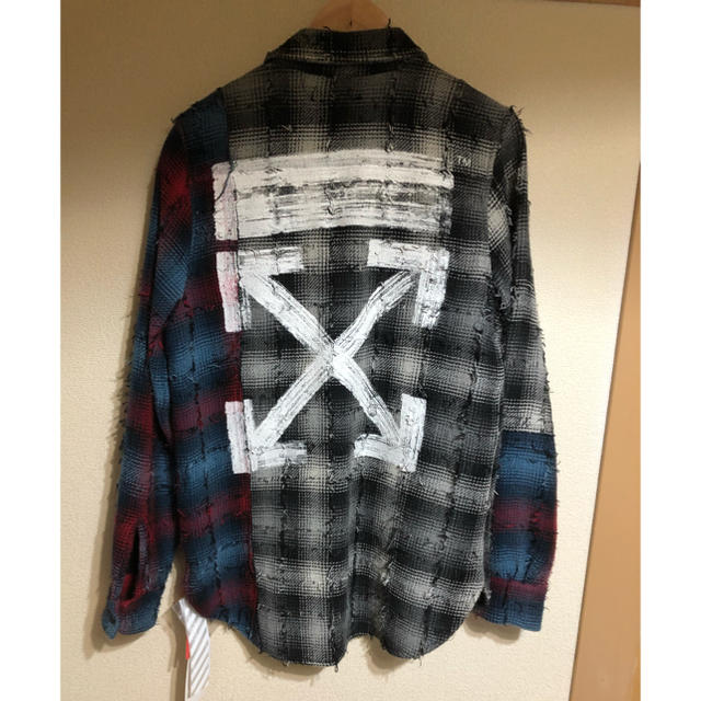 OFF-WHITE - off-white 17FW mixed check shirtの通販 by xxkxx's shop 
