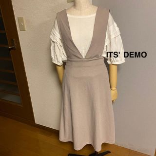 イッツデモ(ITS'DEMO)の【ITS' DEMO】イッツデモ ジャンパースカート(ロングスカート)