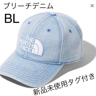 ザノースフェイス(THE NORTH FACE)の【新品未使用】ノースフェイス ロゴキャップ BL ブリーチデニム(キャップ)