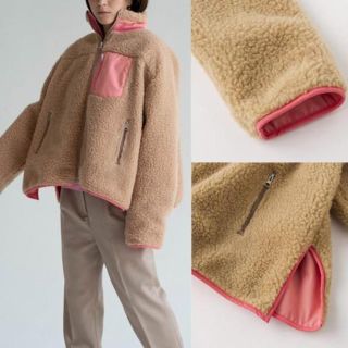 シー(SEA)のSEA 19AW ボアフリースジャケット RIE シー(ブルゾン)