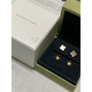 ヴァンクリーフアンドアーペル(Van Cleef & Arpels)の【3/18まで】ヴァンクリーフ&アーペル スウィートアルハンブラ ピアス(ピアス)