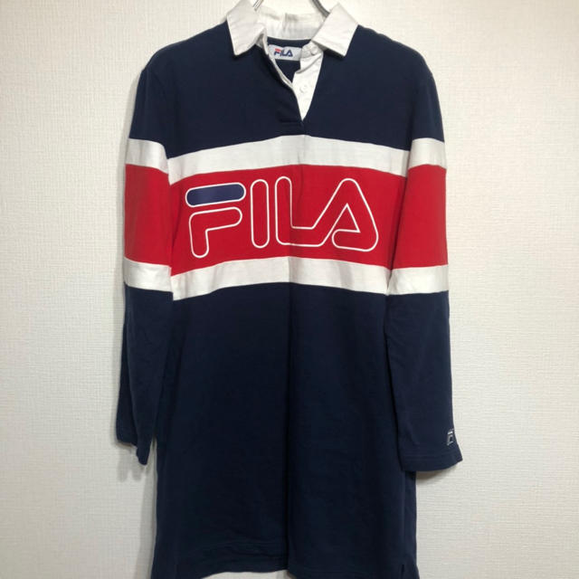 FILA(フィラ)の古着　FILA ラガーシャツ メンズのトップス(シャツ)の商品写真