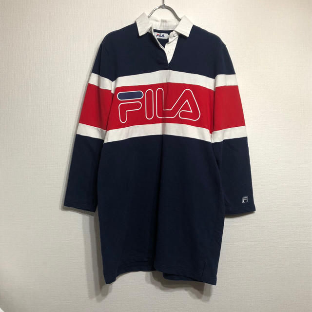 FILA(フィラ)の古着　FILA ラガーシャツ メンズのトップス(シャツ)の商品写真