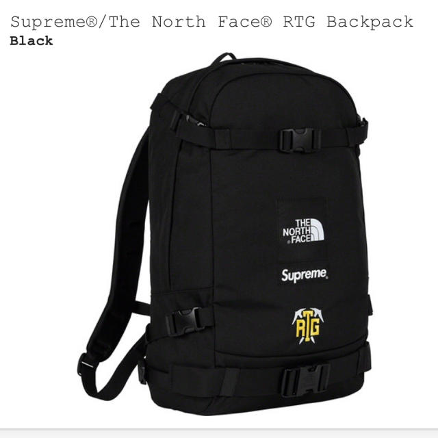 Supreme North Face RTG Backpack バックパック 黒 2