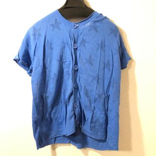 ランドリー(LAUNDRY)の【期間限定値下げ☆】Laundry 星透かし編み 綿×麻 カーディガン(カーディガン)