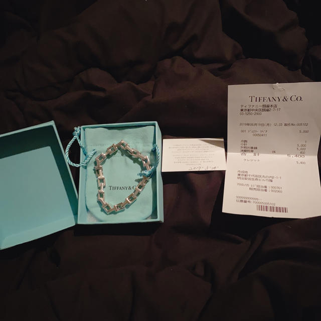 未使用品】 Tiffany & Co. - ティファニー tチェーン ブレスレット