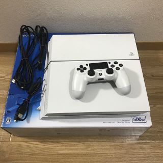 PlayStation4 - SONY PlayStation4 本体 ホワイト CUH-1200AB02の通販｜ラクマ