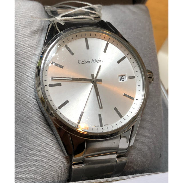 Calvin Klein(カルバンクライン)の☆新品未使用☆ CK クオーツ メンズ 腕時計 K4M21146 シルバー メンズの時計(腕時計(アナログ))の商品写真