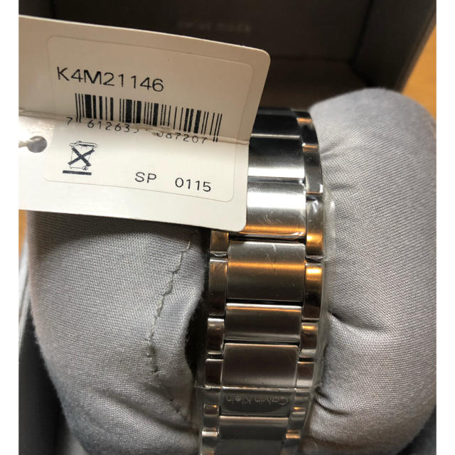 Calvin Klein(カルバンクライン)の☆新品未使用☆ CK クオーツ メンズ 腕時計 K4M21146 シルバー メンズの時計(腕時計(アナログ))の商品写真