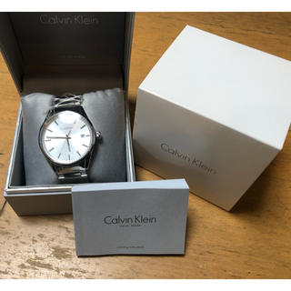 カルバンクライン(Calvin Klein)の☆新品未使用☆ CK クオーツ メンズ 腕時計 K4M21146 シルバー(腕時計(アナログ))