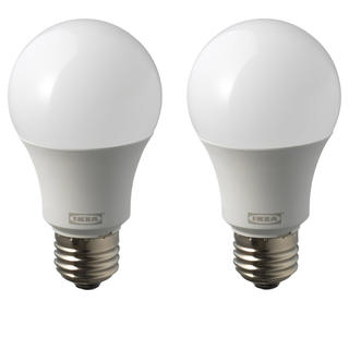 イケア(IKEA)の【値下げ！】【未使用】IKEA LED電球　リーエト　2ピース(蛍光灯/電球)