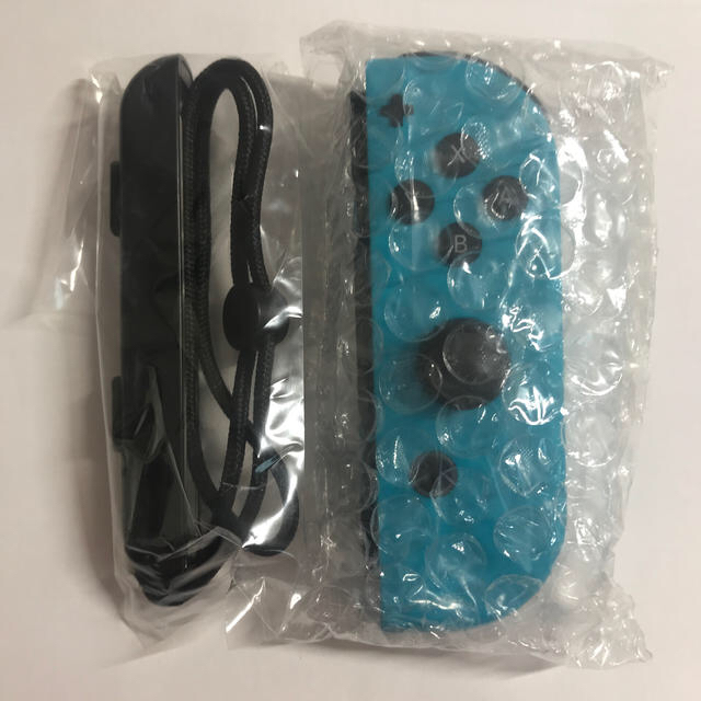 Nintendo Switch(ニンテンドースイッチ)の新品未使用 Switch Joy-Con R ネオンブルー 美品 エンタメ/ホビーのゲームソフト/ゲーム機本体(家庭用ゲーム機本体)の商品写真