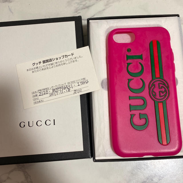 Gucci - GUCCI iPhone7.8 ケースの通販