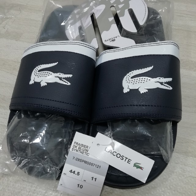 新品未使用品　LACOSTEサンダル 3