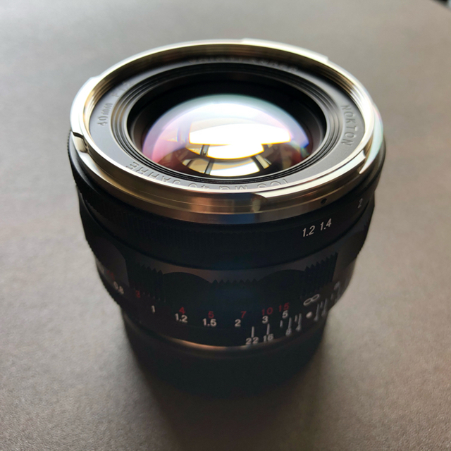 【爆売り!】 LEICA - 新品同様 Voigtlander NOKTON 40mm F1.2 VM レンズ(単焦点)