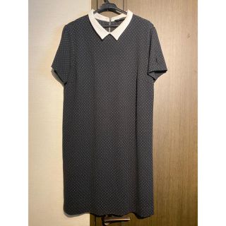 ザラ(ZARA)のZARA Basic 半袖ワンピース(ひざ丈ワンピース)