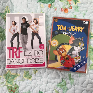 TRFダンササイズ&トムとジェリー DVD2枚セット:フィットネス&アニメ(スポーツ/フィットネス)